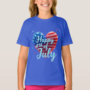 Camiseta Threads da Liberdade: Bold American Pride Impressõ