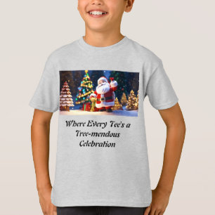 Camiseta Threads Festivos: Envolva-se no Natal