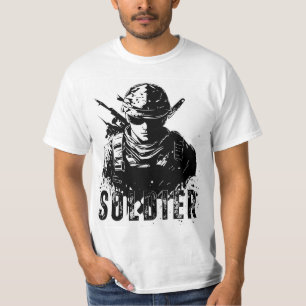 Camiseta Threads Gráficos de Cavalheiros