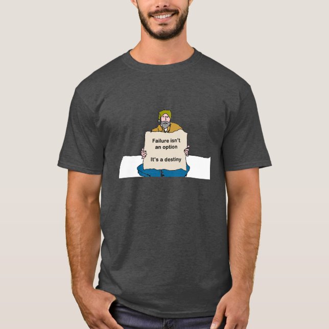 Camiseta Threads Inferiores Escuros Humorosos para Baixo e  (Frente)