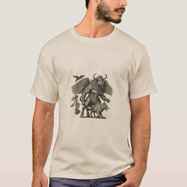 Camiseta Threads míticos (Frente)