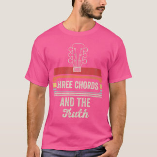 Camiseta Three Chords And The Truth Guitar Music