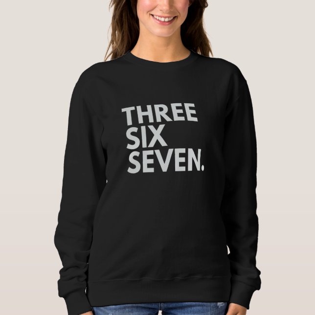 Camiseta THREE SIX SEVEN Area Code 367 Quebec QC Quebec Can (Frente)