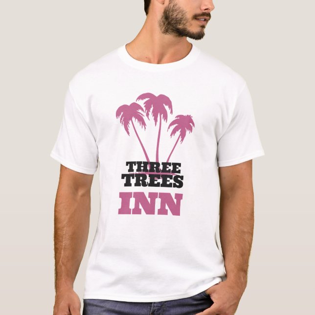 Camiseta Three Trees Inn (black) (Frente)