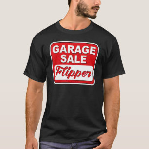 Camiseta Thrifff de folhação de venda de garagem retrô