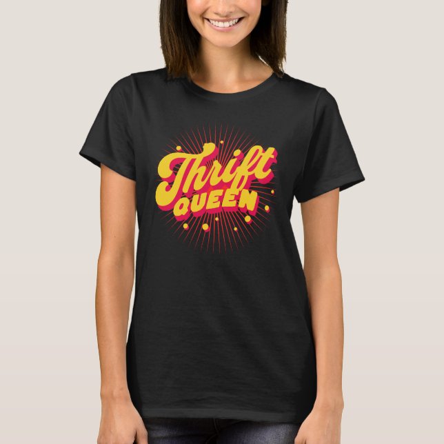 Camiseta Thrift Queen (Frente)