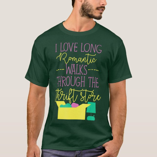 Camiseta Thrift Store E Garage Sale Design Para Thriffter (Frente)