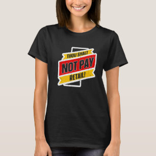 Camiseta Thrift Store Thrift Compra Flea Mercado Thrifting