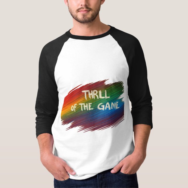 Camiseta Thrill do Jogo (Frente)