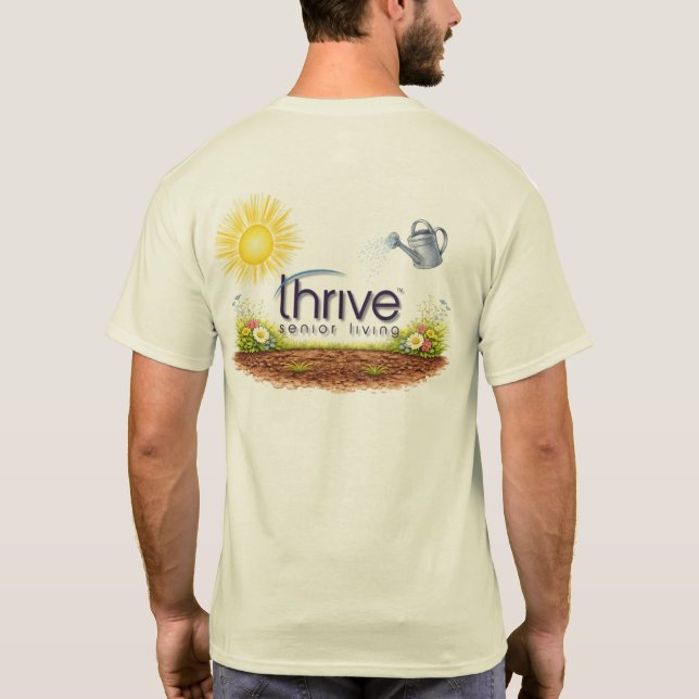 Camiseta Thrive is Blooming TShirt (Verso)
