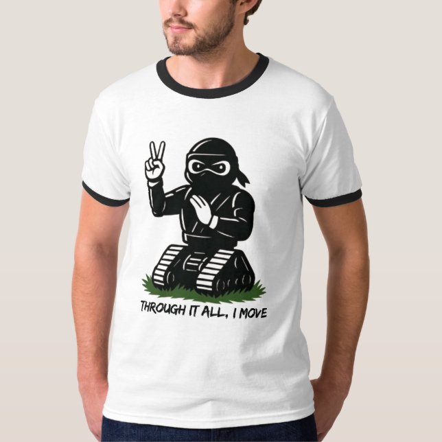 CAMISETA THROUGH IT ALL,IMOVE (Frente)