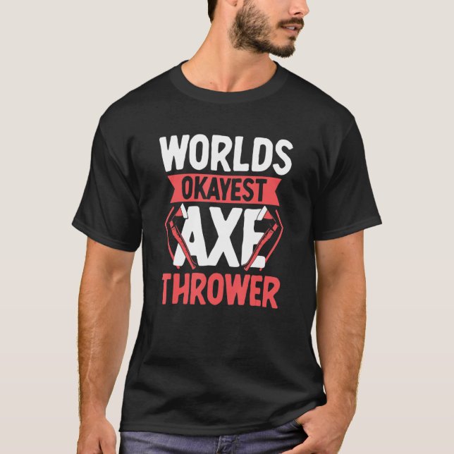 Camiseta Thrower do Ax Mais Adorável do Mundo (Frente)