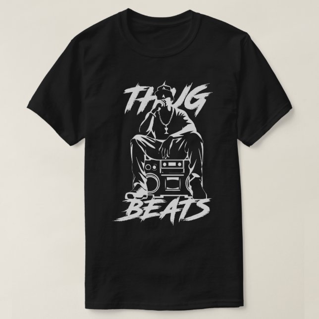 Camiseta Thug Beats (Frente do Design)