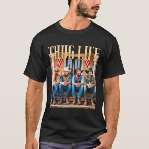 Camiseta Thug Life Trump Vance Kennedy Elon 1