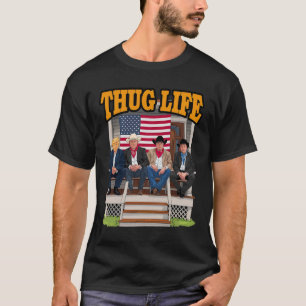 Camiseta Thug Life Trump Vance Kennedy Elon Shirt