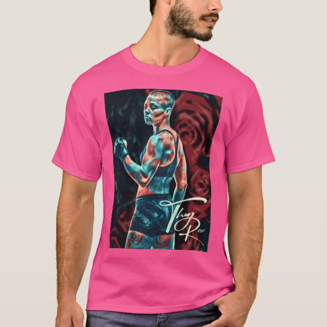 Camiseta Thug Rosa Namajunas (Frente)
