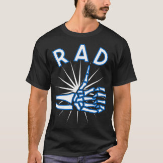 Camiseta Thumb XRay do Técnico de Radiologia do Esqueleto R