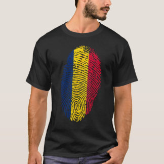 Camiseta Thumbprint Fingerprint Chad Chadian Identity Ident