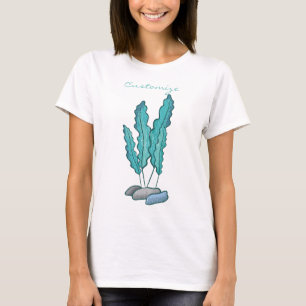 Camiseta Thunder_Cove Azul de Algas Marinhas