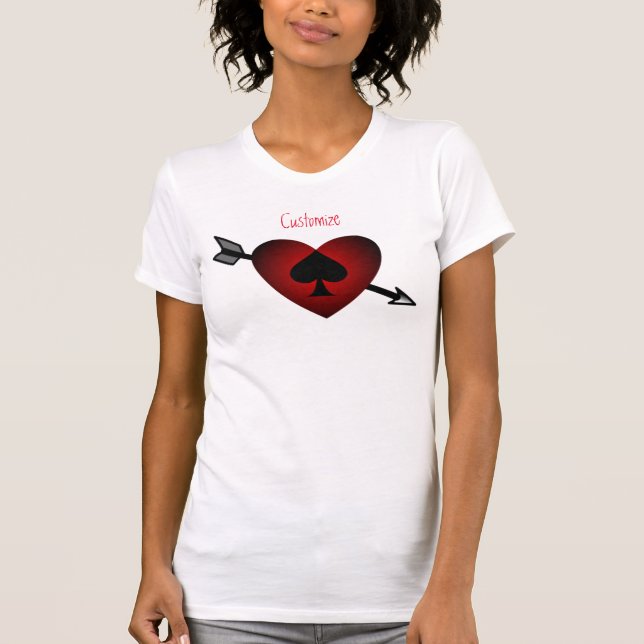 Camiseta Thunder_Cove Cupid Black Spade (Frente)