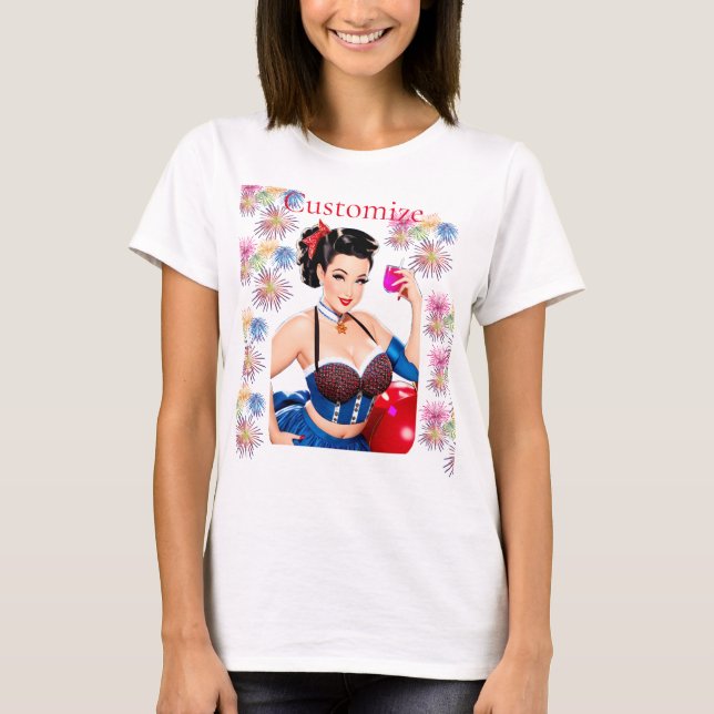 Camiseta Thunder_Cove da Garota do Coquetel (Frente)