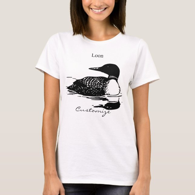 Camiseta Thunder_Cove de Arte de Aves Nadadas de Lon (Frente)