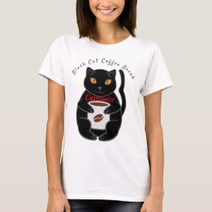 Camiseta Thunder_Cove de Quebra de Café de Gato Preto