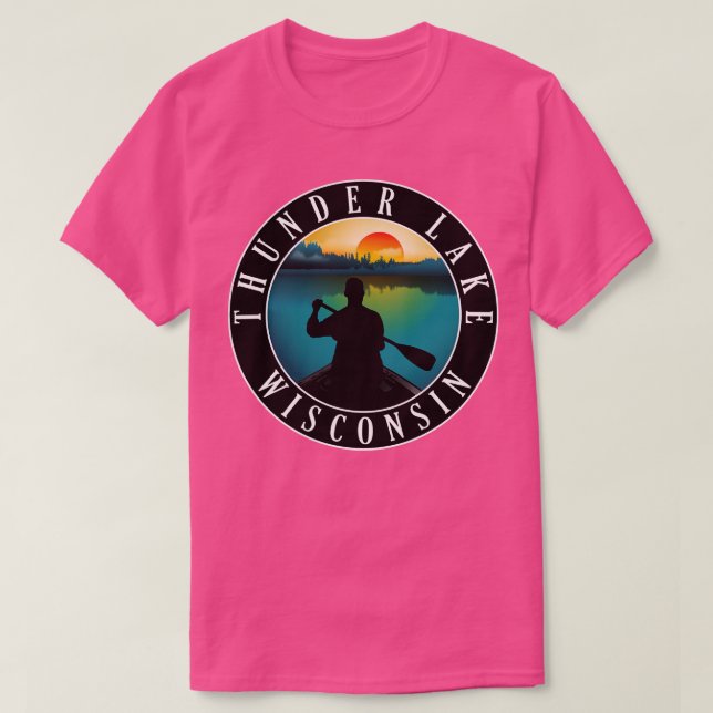Camiseta Thunder Lake Canoagem (Frente do Design)