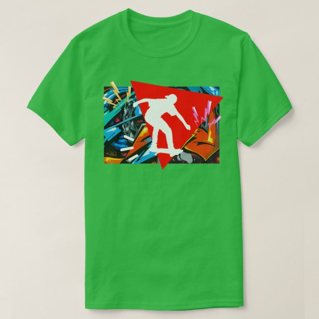 Camiseta Thunder Skater (Frente do Design)