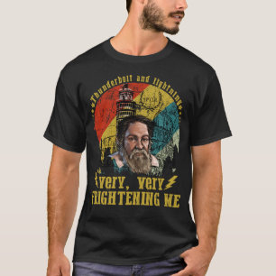 Camiseta Thunderbolt e Relâmpago Galileu são muito retró