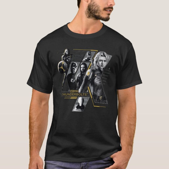 Camiseta Thunderbolts* | Arte do Grupo (Frente)