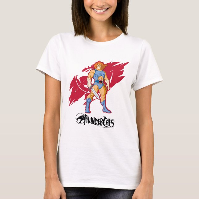 Camiseta ThunderCats | Gráfico de Caracteres Lion-O (Frente)