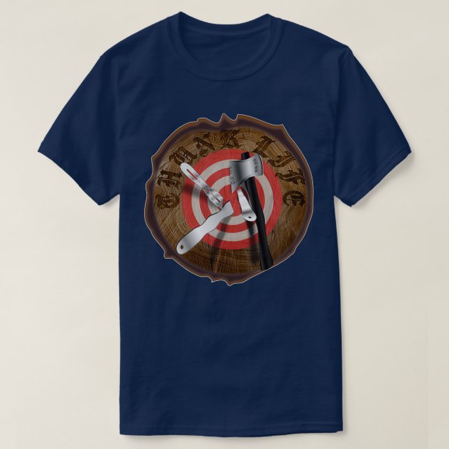 Camiseta THUNK LIFE Stump Impalement Target Classic TS (Frente do Design)