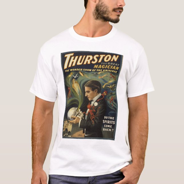 Camiseta Thurston, o Excelente - Os Espíritos Voltam? (Frente)