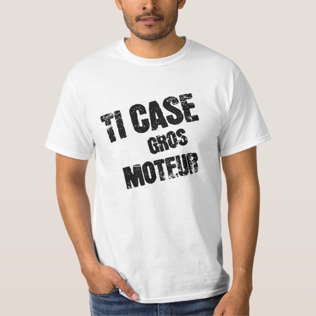 CAMISETA TI CASE GROS MOTEUR (Frente)