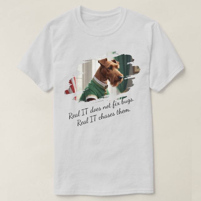 Camiseta TI Real (Frente do Design)