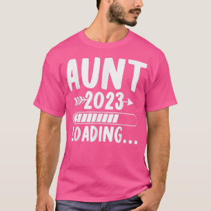 Camiseta Tia 2023 Carregando Em Breve Para Ser Tia Gravidez