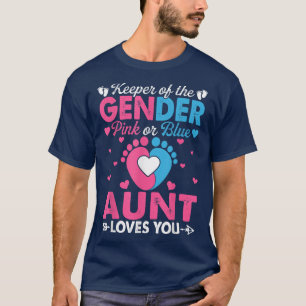 Camiseta Tia Azul Ou Rosa Engraçada Te Ama Rever Sexo Cu