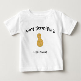 Camiseta Tia Baby Clothes Peanut Niece Nephew