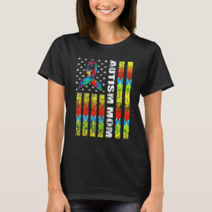 Camiseta Tia Bear Autismo Sensibilização Excelente de Supor
