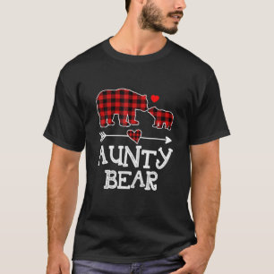 Camiseta Tia Bear Red Buffalo Xadrez Tia Bear Pajama