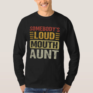 Camiseta Tia Boca Alta de Alguém Tia Legal Sobrinha