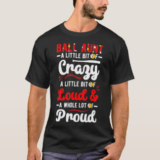 Camiseta Tia Bola Alta Beisebol Softbol Tia Dos Bolaços