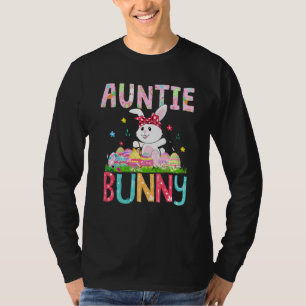 Camiseta Tia Bunny Felz pascoa S Dia Páscoa Coelhinha