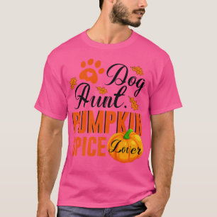 Camiseta Tia Cachorra Pumpkin Spice Lover Fall Women Gift