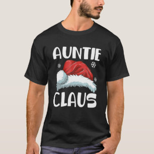 Camiseta Tia Claus Natal Família Pajama Matando Xmas