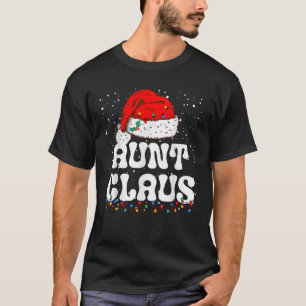 Camiseta Tia Claus Natal Tia Papais noeis Correspondência F