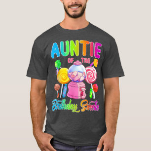 Camiseta Tia da Docinho de aniversário, Ganchando com a Gar