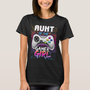 Camiseta Tia Da Garota Jogadora Que Corresponde Ao Jogo De
