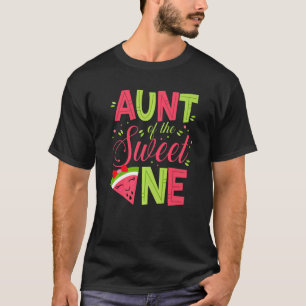 Camiseta Tia Da Mamãe De Melancia Doce Mama 1rua B